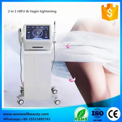 China 2 IN 1 HIFU machine, face lift and vaginal tightening for sale