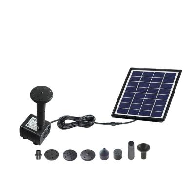 China Mini Fountain 2W Water Pump Garden Industrial Solar Landscape Fountain DC Brushless/Submerged Solar Power/Water Pumps for sale