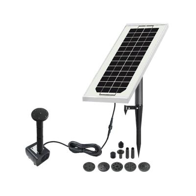 China Minimalist 3W Solar Panel Solar Fountain With DC Water Pump for sale