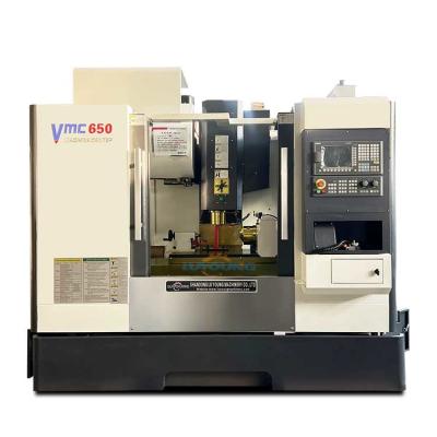 China Automatische Cnc-freesmachine Vmc650 4 assen Cnc-turretfreesmachine voor metaal Te koop