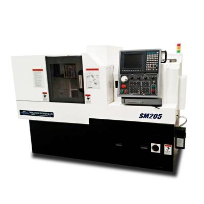 China Small Cnc Swiss Lathe Machine Sm2052 Spindle Fanuc Controller for sale