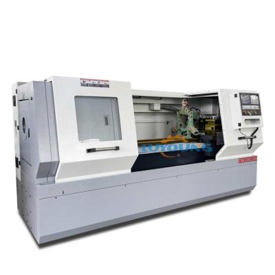 China 7.5KW Spindle Motor Cnc Lathe machine Cnc Lathe With 500mm Max Cutting Length for sale