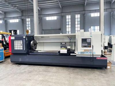 China CNC-Maschine Ck6180 Schwerlastmaschine mit Drehmaschine Horizontale Drehmaschine Groß zu verkaufen