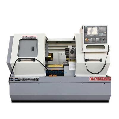 China Máquina de torneamento CNC de 1000 mm CK6136 CNC Lathe 8 Estação Turretas Elétricas à venda