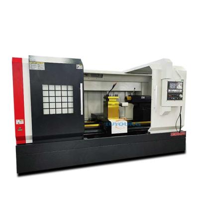 China CK61125 Ferramenta de rodapé horizontal CNC de metal de trabalho pesado 0.01mm Precisão de posicionamento à venda