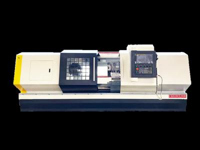 China Máquina de torneamento CNC de precisão de torneamento de metal de cama plana Máquina de torneamento CK6180 à venda