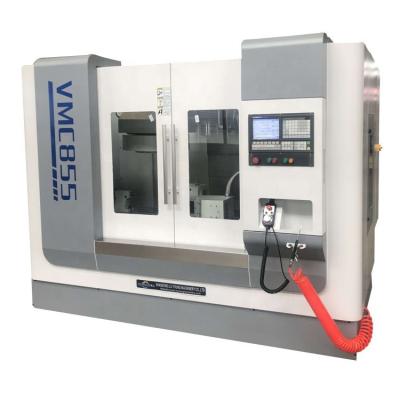 Китай VMC855 Высокоскоростная 5-осевая фрезерная машина с CNC с 24 ATC Максимальная нагрузка на стол 600 кг продается