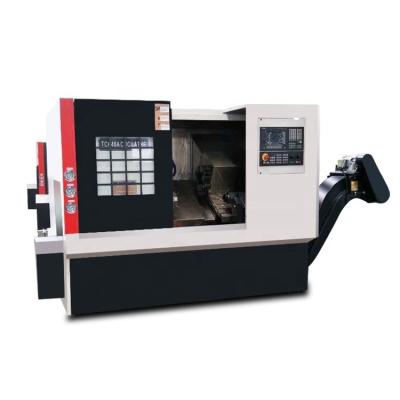 China GSK CNC-besturingssysteem TCK420 Slant Bed Turret Precision Lathe 500mm Werkstuklengte Te koop