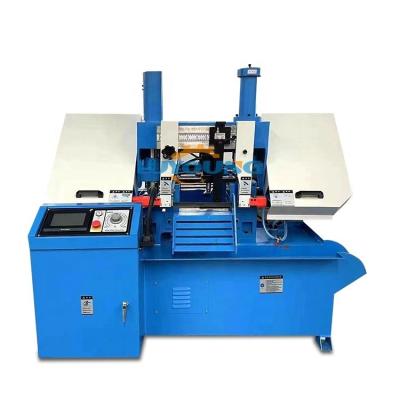 China 0.42kw oliepomp motor metalen snijband zag machine draagbare metalen bandzaag Te koop