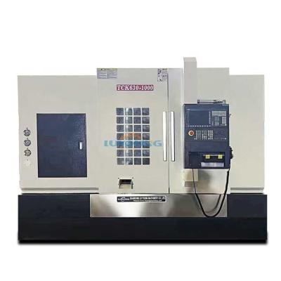 China TCK630 High Precision CNC Metal Turning Lathe with Live Tool Turret and 380v Voltage for sale