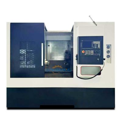 China High Quality Metal slant bed cnc lathe machine With Living Turret for sale