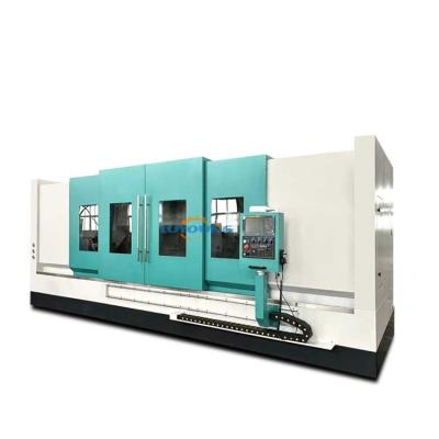 China Long Distance Tck600-3000mm Slant Bed Machine With Driven Turret Y Axis 45degree Inclined Bed for sale