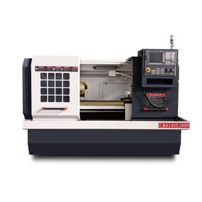 China Capa plana CK6140 máquina de torno CNC 750/1000mm distancia entre dos centros en venta