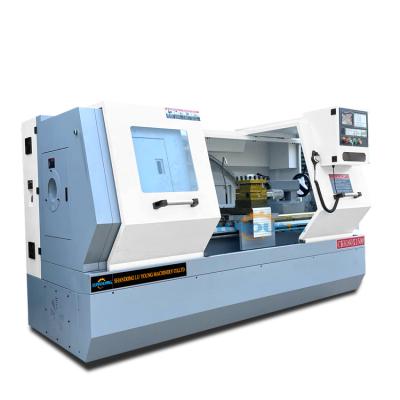 Chine 2 axes CK6160x1500mm lit plat CNC tourne-disque machine manuel Chuck à vendre