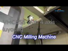 vmc855 high speed cnc milling machine vertical machine center 4 axis bt40 12000rpm