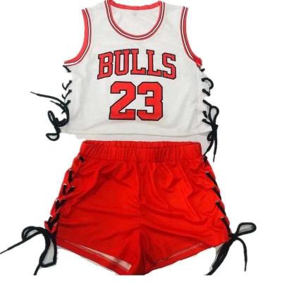 China 2021 New Arrival Sustainable Crop Top Shorts Summer Casual Woman's Tracksuits 2 Piece Set Women's Basketball Tank Tops Sets for sale