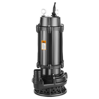 China Professional Developing World Electric Water Solutions WQX 220/380v 75kw Safe High Power And Drainage High Lift Submersible Sewage Pump for sale