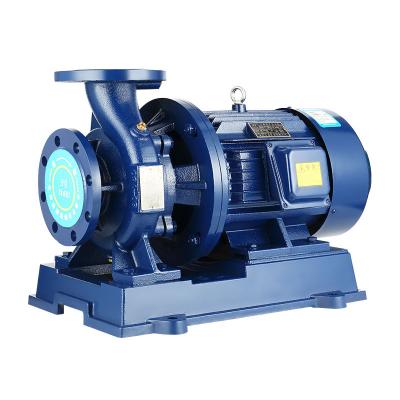 China IHG 75kw Sewage Transport and Flood Control Factory Price Hot Water Recycling Pump Vertical Integrated Water Booster Pump for sale