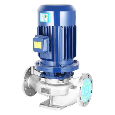 China IHG Irrigation 304 Stainless Steel Vertical Multistage Centrifugal Impeller Inline Booster Centrifugal Water Pump IHG for sale