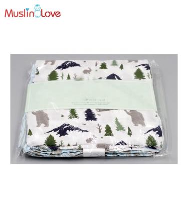 China Anti-Static Muslin Love Bamboo Muslin Wrap for sale