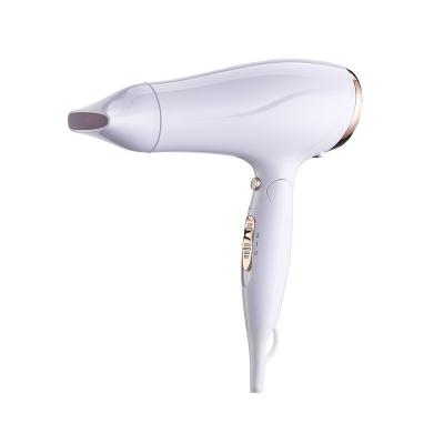 China Low Noise Ionic Multiple Color Hang Up Hook Blow Dryer 0-C-1-2 Switch Hair Dryer with Foldable Handle for sale