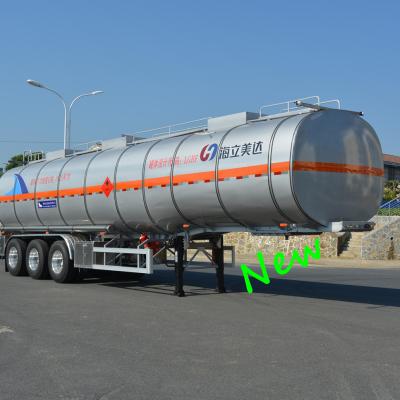 China #OYJD Steel Trailers Level Diesel Fuel Tanker 40ft Semi-Trailer Use Gasoline Transport 6 Compartments API Fuel Diesel Value On Sale for sale