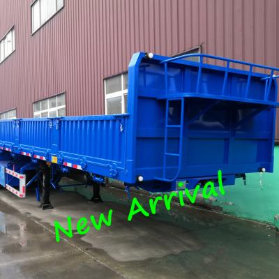 China Big brand factory supply low price 3units order truck trailer glass use machinery OYJD wood container transportation for sale for sale