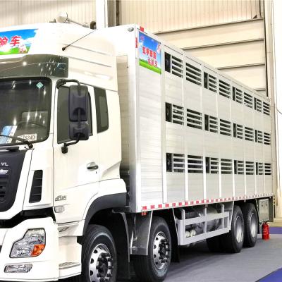 China Newest OYJD brand steel brand use livestock and poultry standard custom transport cargo box van semitrailer or 6x4 tractor head on sale for sale