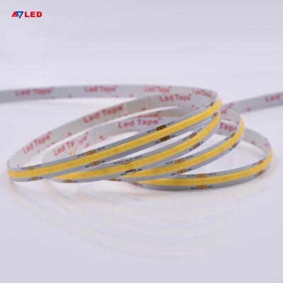 China New Technology Residential Flip Chip High Density Dc 12V/24V 336Leds 8W/M Cob Led Strip for sale