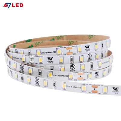 China Linear Lighting Luces Led Lumileds Series 5 Years Warranty Led Strip 2835 Waterproof Flexible Led Light Strip Smd 120Led 60Led 24V DC for sale