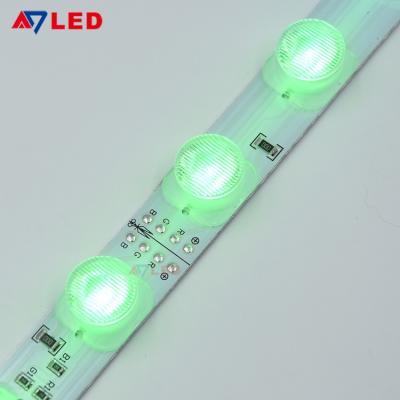 China Light box DC24V IP20 waterproof non position light 24leds/m 24W/M 3030 smd runway edge beacon RGB LED strip bar for sale