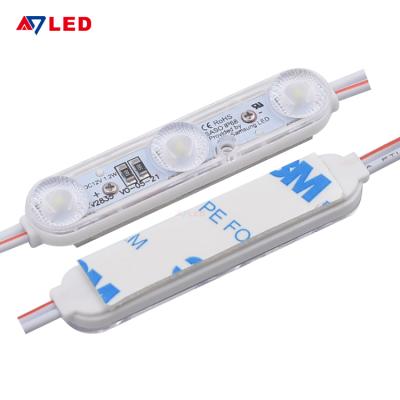 China Recommended Depth 4-12cm Channel Letters And Light Boxes New Ultrasonic Led Module 2835 Smd Ip67 Led Module With 3000K Lens DC Led Modules for sale