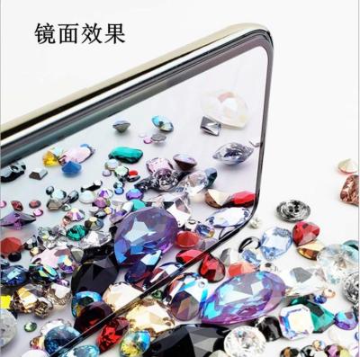 China Mobile Phone IM High 9H Clear Colored 8D Mirror Tempered Glass For New iPhone Mirror Screen Protector 2019 for sale