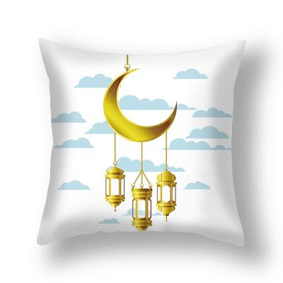 China Wholesale Border Sofa Cover Homeware Ramadan Iftar Cushion Cover Moon Peach Skin Pillow Anti-Static Pillow Exclusively for sale