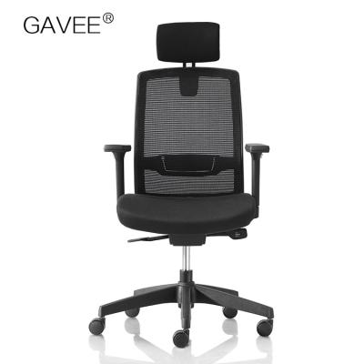 China Color modificado para requisitos particulares silla ergonómica suave respirable de la malla para el trabajo del ordenador en venta