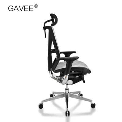 China Metal Frame Ergonomic Executive Chair With Back Lock And Seat Move Function for sale