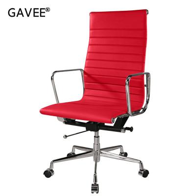 China De Stoel Zwarte/Rode Kleur van het Comfotable Ergonomische Uitvoerende Bureau 360 Graadomwenteling Te koop