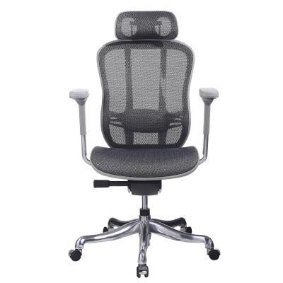 China Revolving Modern Leisure Chair Black Color Ergonomic Design For Back Support for sale