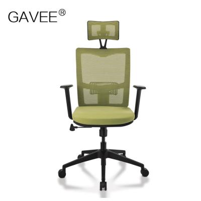 China Comfortable Computer Table Chair , Ergonomic Office Chair With Adjustable Arms for sale