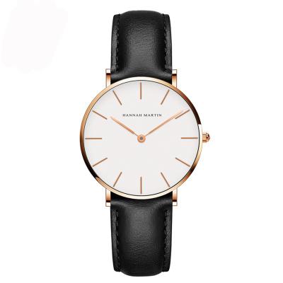 China Hannah Martin Watches Women Ultra Slim Japan Movement Quartz Watch Women Luxury Casual Wristwatches Water Resistant for sale