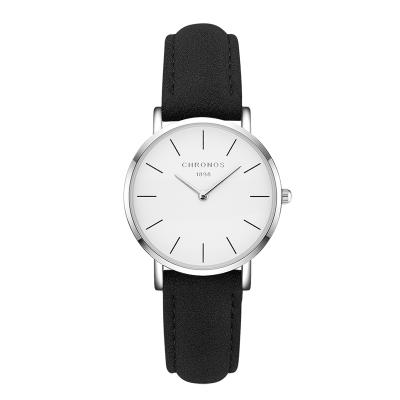 China Non-Specific Chronos Women Watches Leather Strap Women's Luxury Casual Watch Ladies Quartz Wristwatches for sale