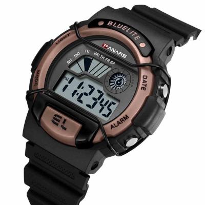 China PANARS Alarm Fashion Men Watch Sports Watch Business LED Digital Multifunction Waterproof Male Clock Relogio for sale