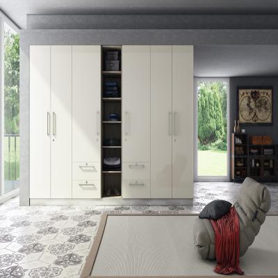 China (Size) Hangzhou VERMONT 2021 modern adjustable bedroom wardrobe designs with open doors for sale