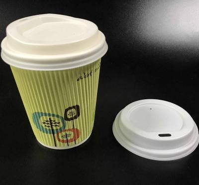 China 100% Biodegradable and Compostable Disposable CPLA Cup Lids for sale