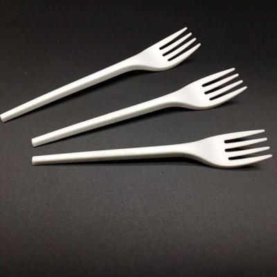 China Disposable BPI, DINCERTCO Certificated 100% Biodegradable And Compostable Fork Knife Utensils Spoon for sale