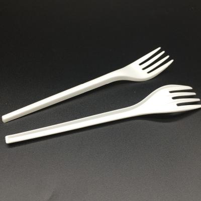 China Compostable biodegradable& sustainable PLA forks for dinner, made from 100% renewable resources for sale