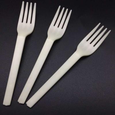 China 70% Corn Starch Disposable Cutlery , Eco-Friendly Alternative To Petroleum Based Cutlery for sale