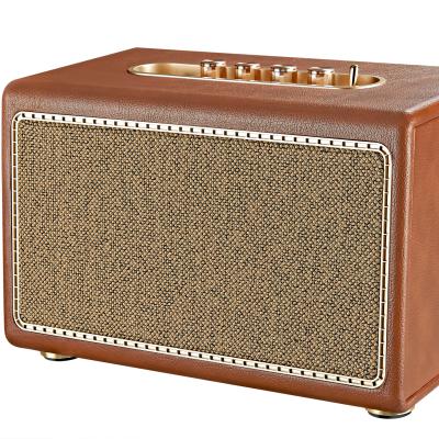 China Support IN+handsfree AUX. function+USB IN AUX wireless speaker. B-T High Sound Quality Hot Selling Outdoor Portable Wooden Built-in Amplifier Battery MP3 Player Battery MP3 Player for sale