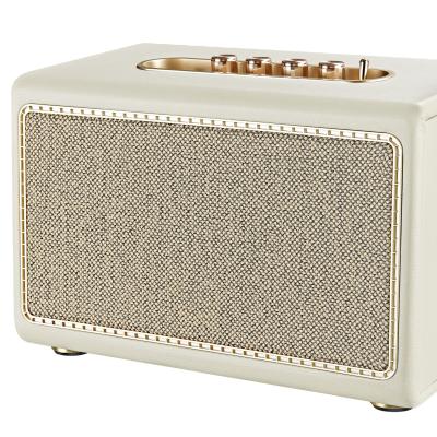 China Support IN+handsfree AUX. function+USB IN Outdoor Mobile Phones Home Theater Sound System Factory Portable High Fidelity System High Fidelity Wooden Wireless Speaker for sale