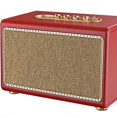 China New design portable dolby fm Digita 5.0 radio wooden speaker with custom logo sound equipment amplifiers speaker for sale